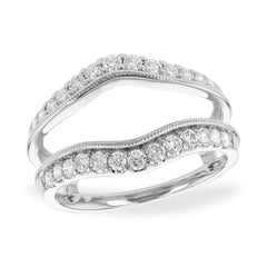 14KT Gold Ladies Diamond Wrap/Guard