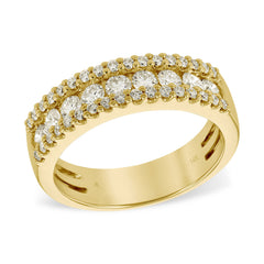 14KT Gold Ladies Diamond Wedding Ring