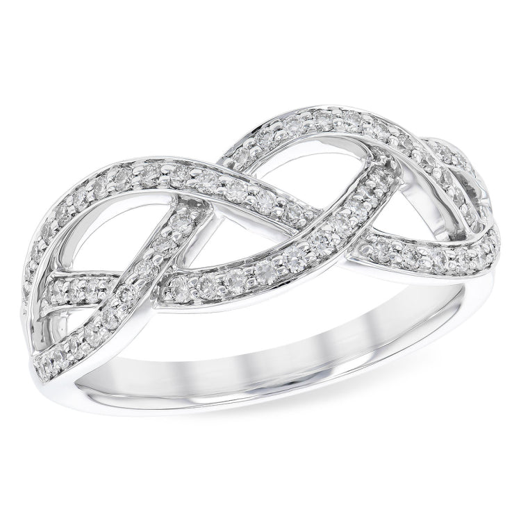 14KT Gold Ladies Diamond Wedding Ring