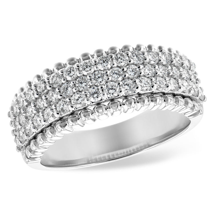 14KT Gold Ladies Diamond Wedding Ring