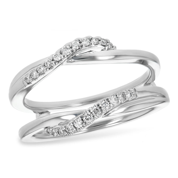 14KT Gold Ladies Diamond Wrap/Guard
