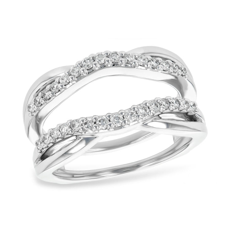 14KT Gold Ladies Diamond Wrap/Guard