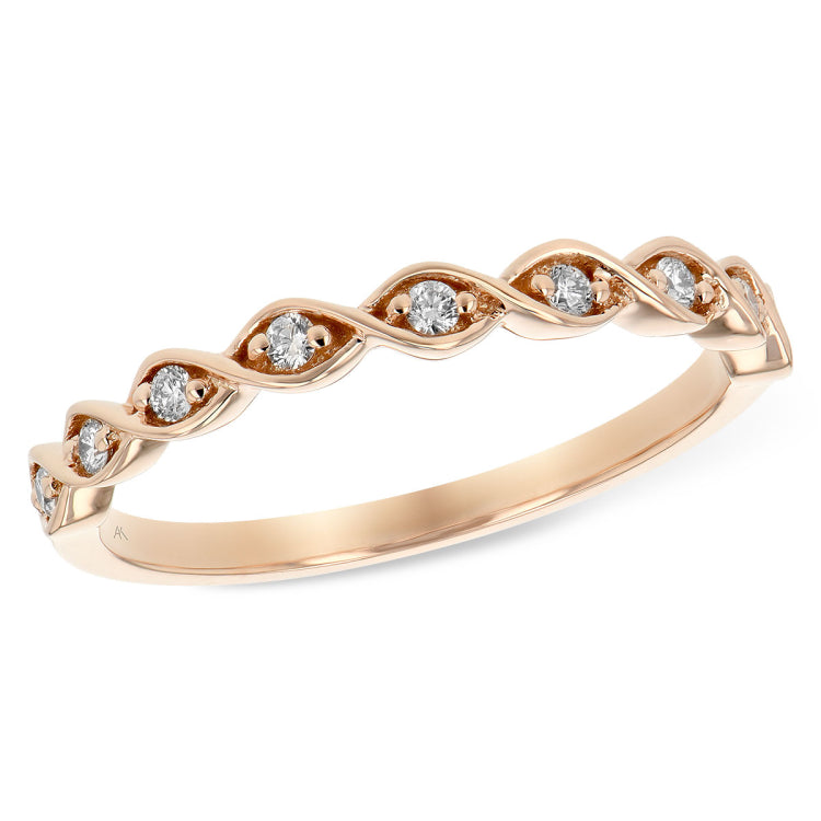14KT Gold Ladies Diamond Wedding Ring