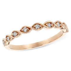 14KT Gold Ladies Diamond Wedding Ring