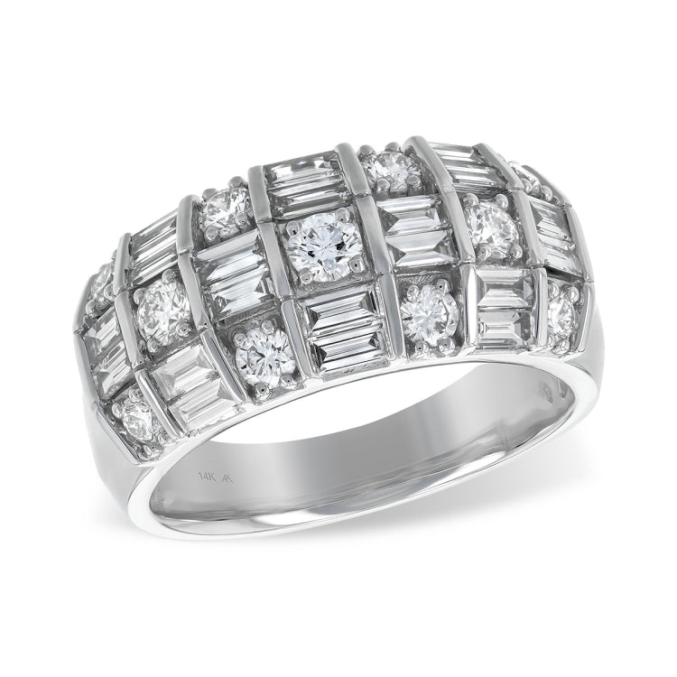 14KT Gold Ladies Diamond Wedding Ring