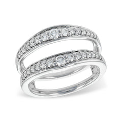 14KT Gold Ladies Diamond Wrap/Guard
