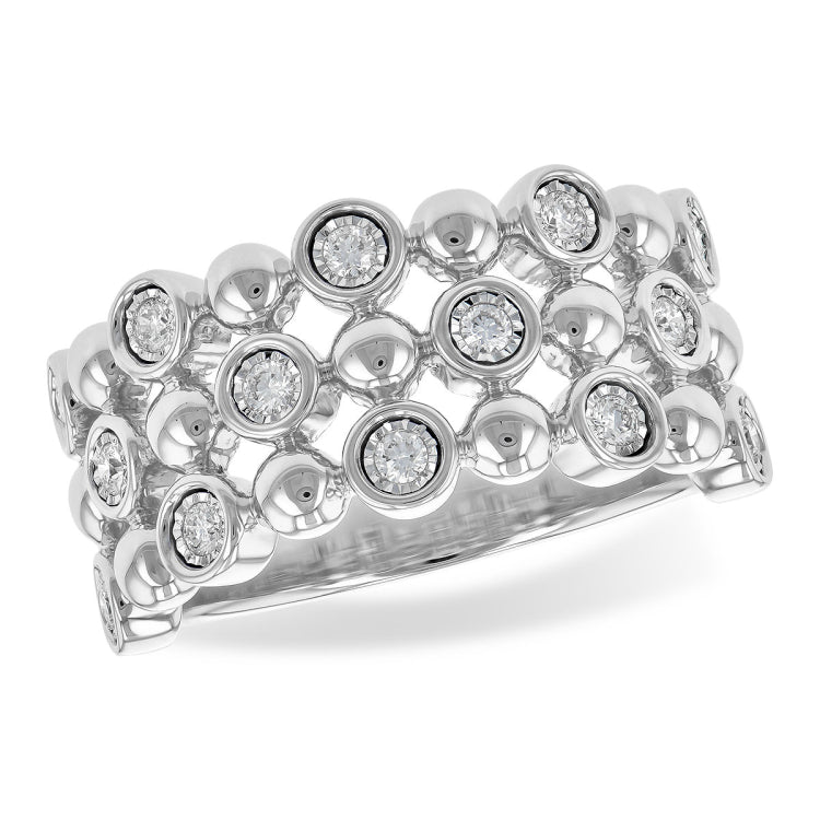 14KT Gold Ladies Diamond Wedding Ring