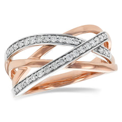 14KT Gold Ladies Diamond Wedding Ring