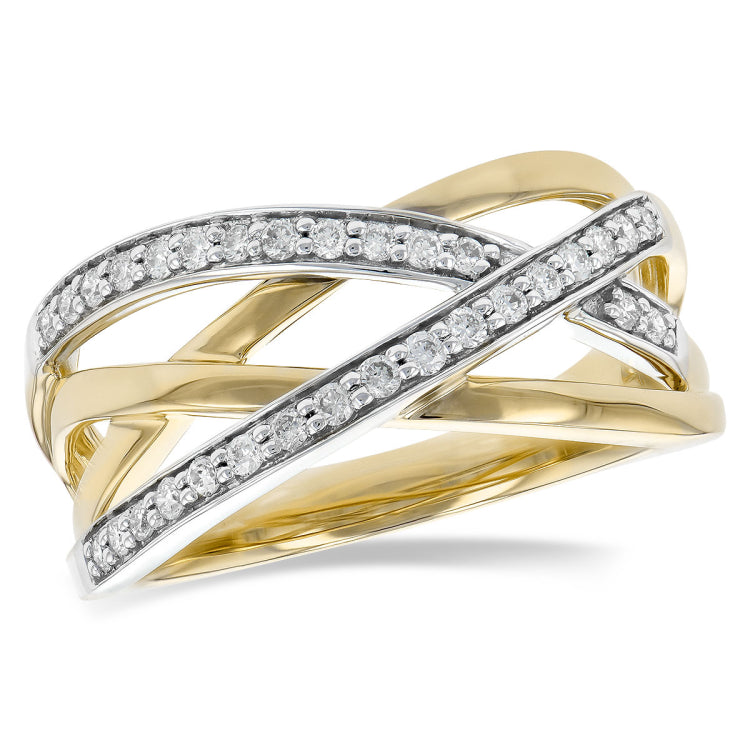 14KT Gold Ladies Diamond Wedding Ring