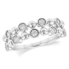 14KT Gold Ladies Diamond Wedding Ring