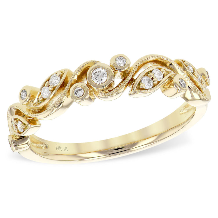 14KT Gold Ladies Diamond Wedding Ring
