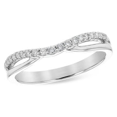 14KT Gold Ladies Diamond Wrap/Guard