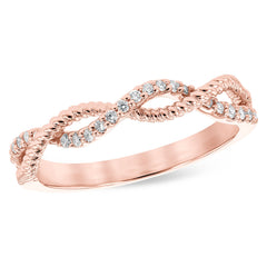 14KT Gold Ladies Diamond Wedding Ring