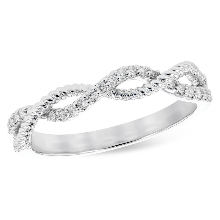 14KT Gold Ladies Diamond Wedding Ring