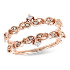 14KT Gold Ladies Diamond Wrap/Guard
