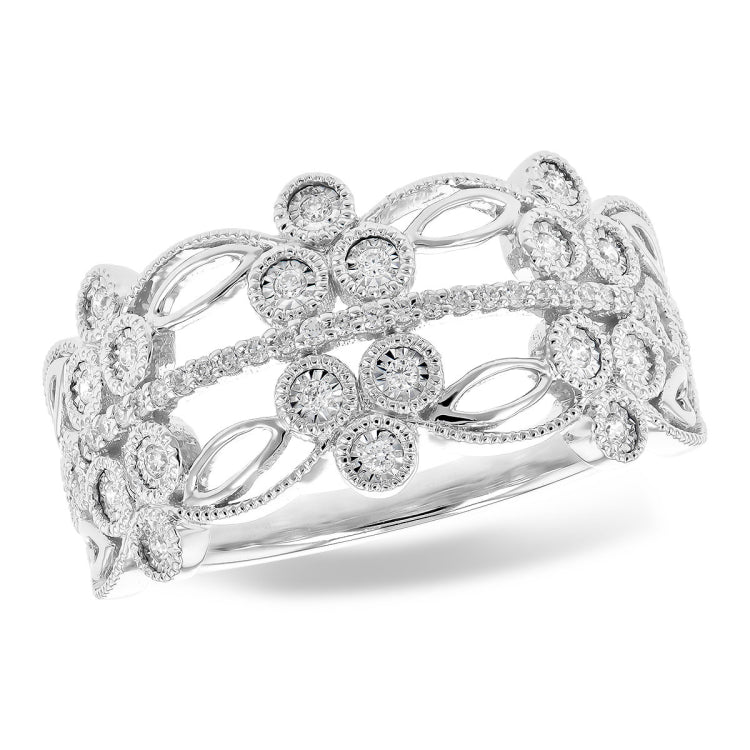 14KT Gold Ladies Diamond Wedding Ring