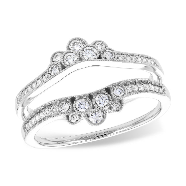 14KT Gold Ladies Diamond Wrap/Guard
