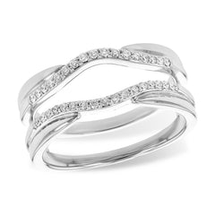 14KT Gold Ladies Diamond Wrap/Guard
