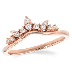 14KT Gold Ladies Diamond Wrap/Guard