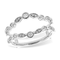 14KT Gold Ladies Diamond Wrap/Guard