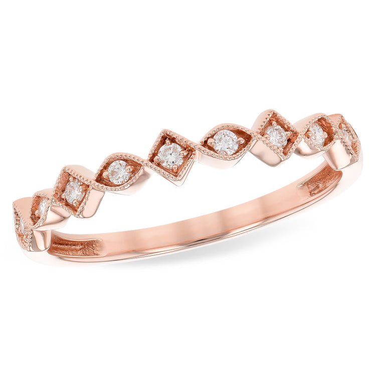 14KT Gold Ladies Diamond Wedding Ring