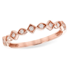 14KT Gold Ladies Diamond Wedding Ring