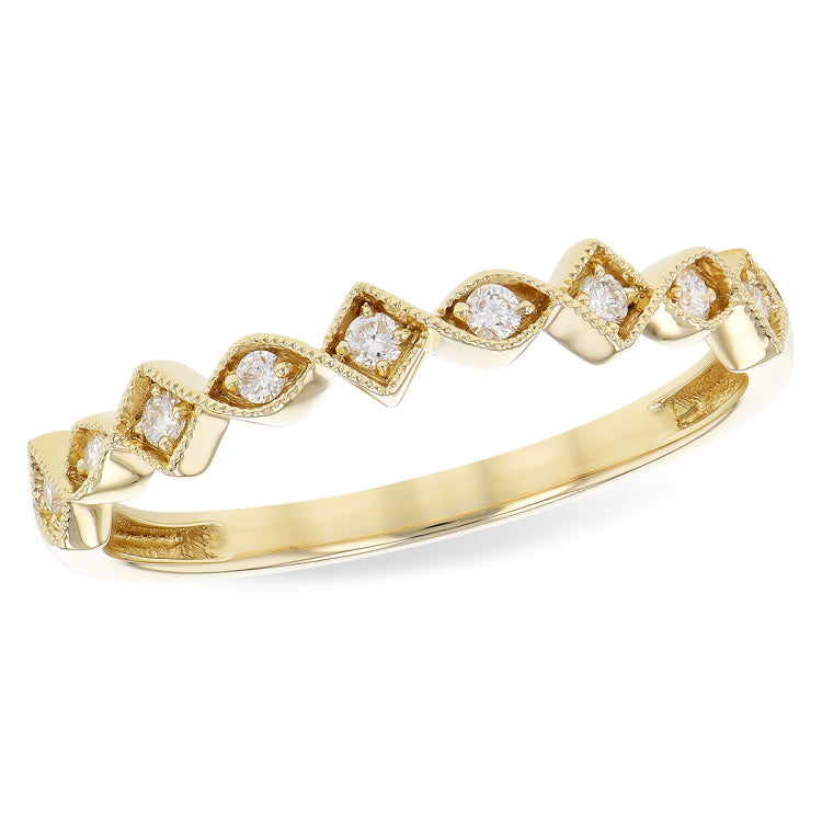 14KT Gold Ladies Diamond Wedding Ring