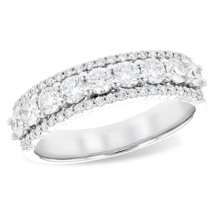 14KT Gold Ladies Diamond Wedding Ring