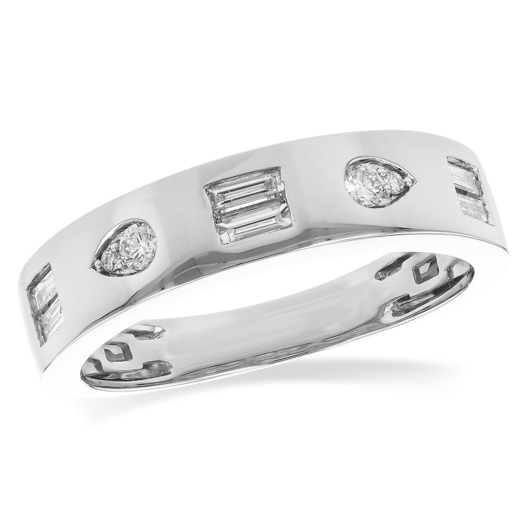 14KT Gold Ladies Diamond Wedding Ring