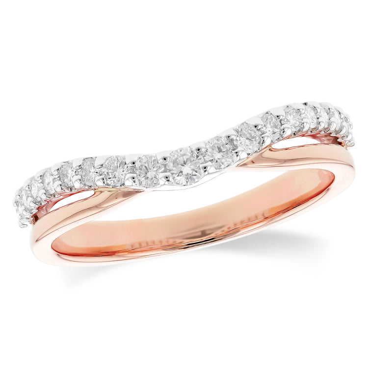 14KT Gold Ladies Diamond Wrap/Guard