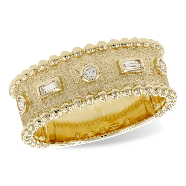 14KT Gold Ladies Diamond Wedding Ring