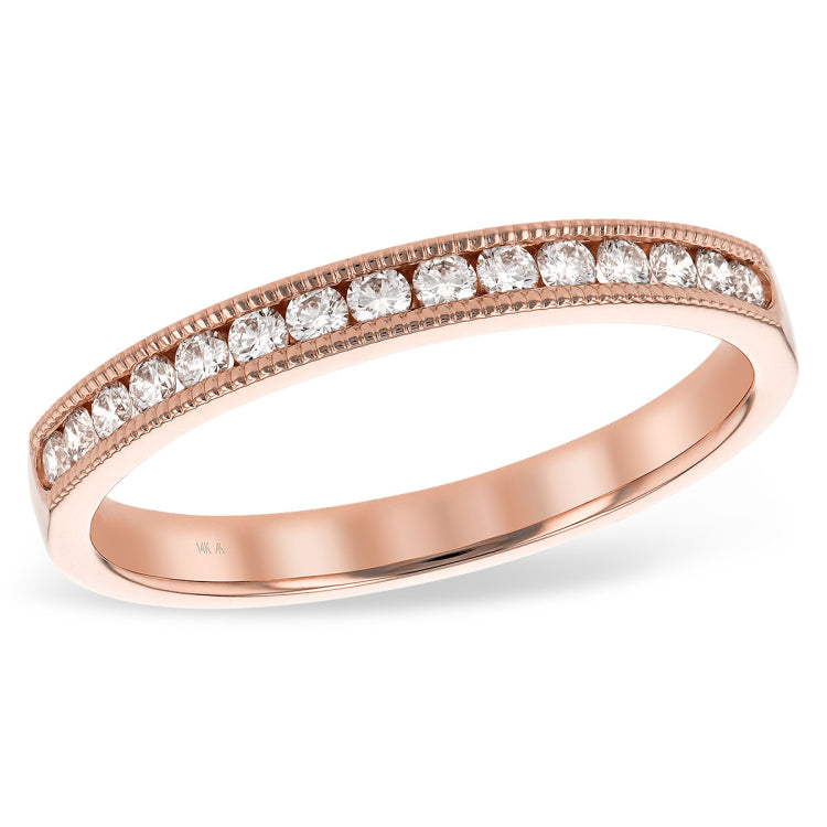 14KT Gold Ladies Diamond Wedding Ring