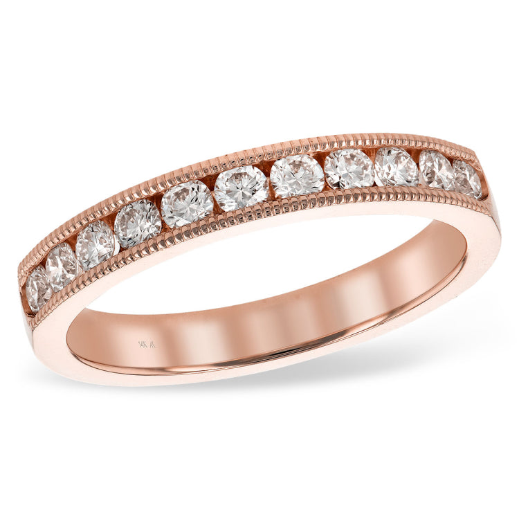 14KT Gold Ladies Diamond Wedding Ring