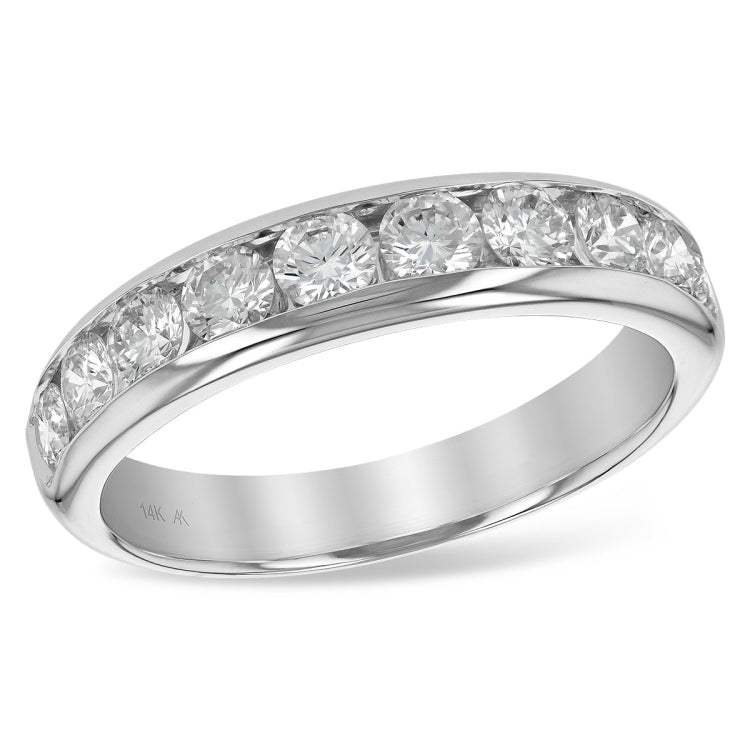 14KT Gold Ladies Diamond Wedding Ring