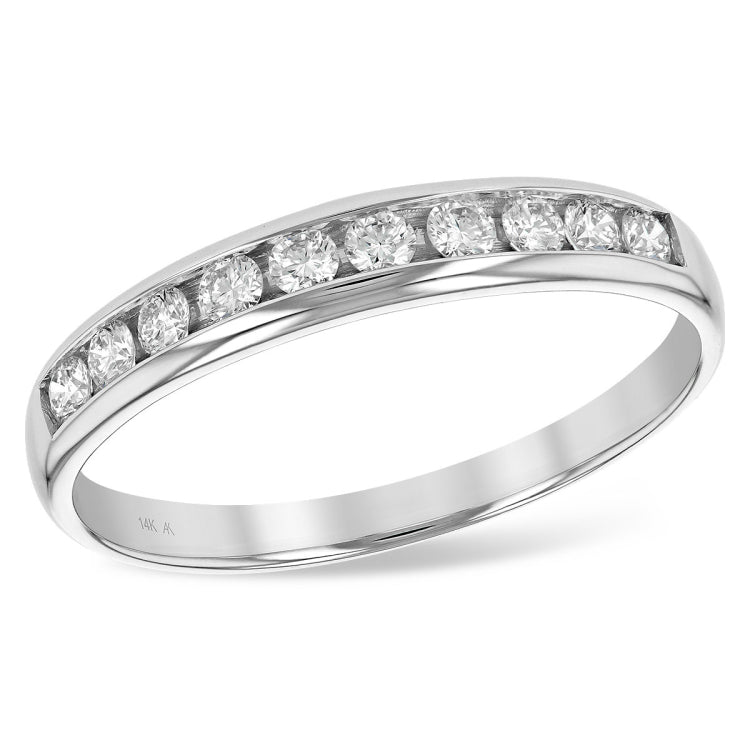 14KT Gold Ladies Diamond Wedding Ring