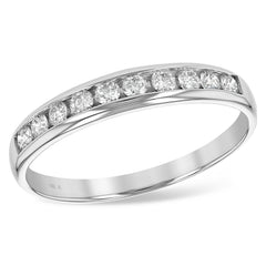 14KT Gold Ladies Diamond Wedding Ring