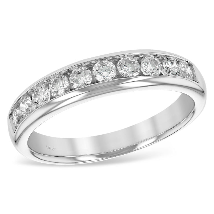 14KT Gold Ladies Diamond Wedding Ring