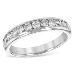 14KT Gold Ladies Diamond Wedding Ring