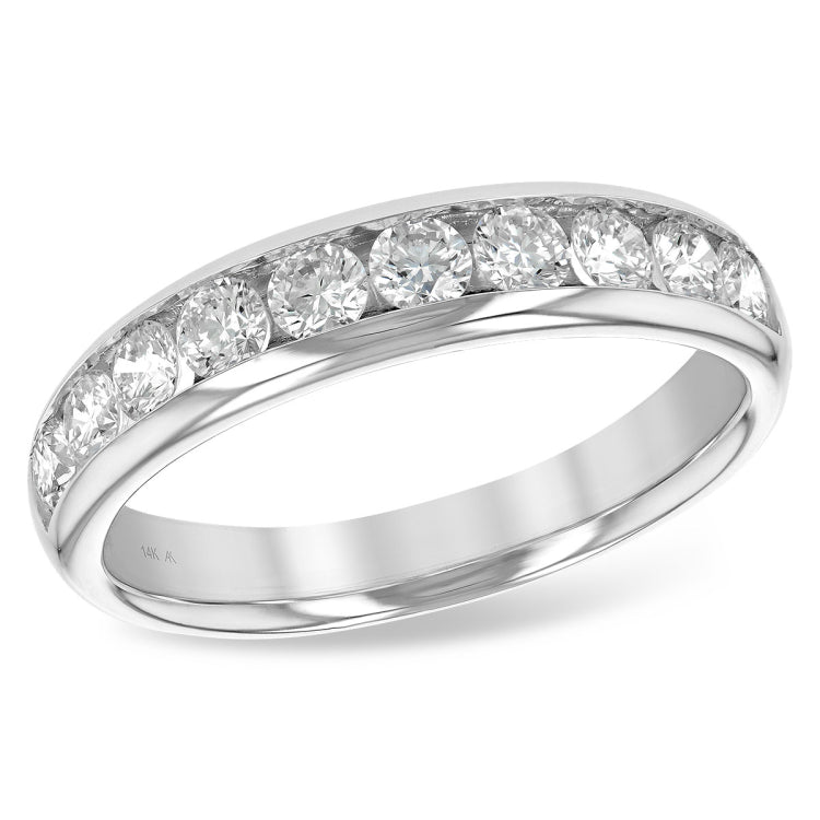 14KT Gold Ladies Diamond Wedding Ring