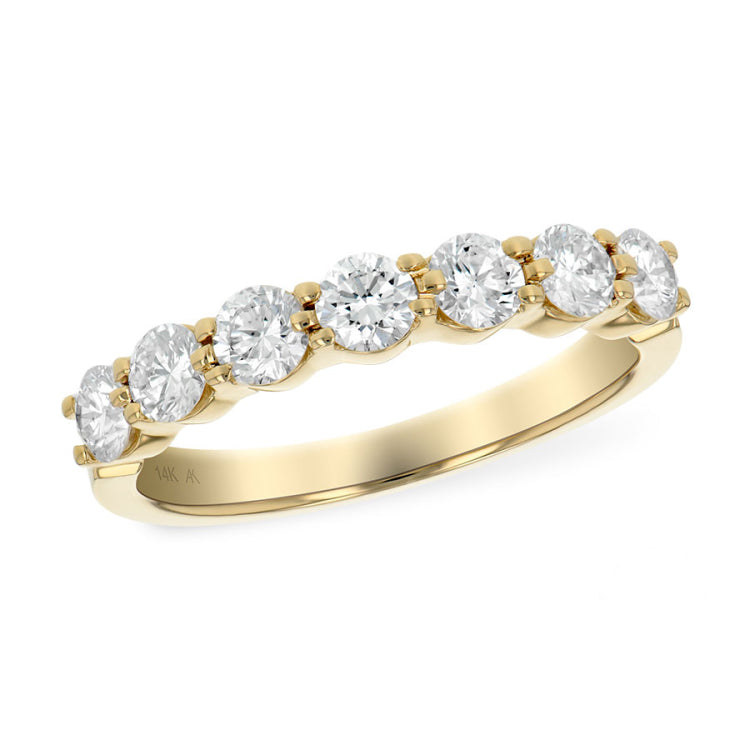 14KT Gold Ladies Diamond Wedding Ring