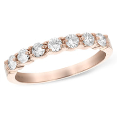 14KT Gold Ladies Diamond Wedding Ring