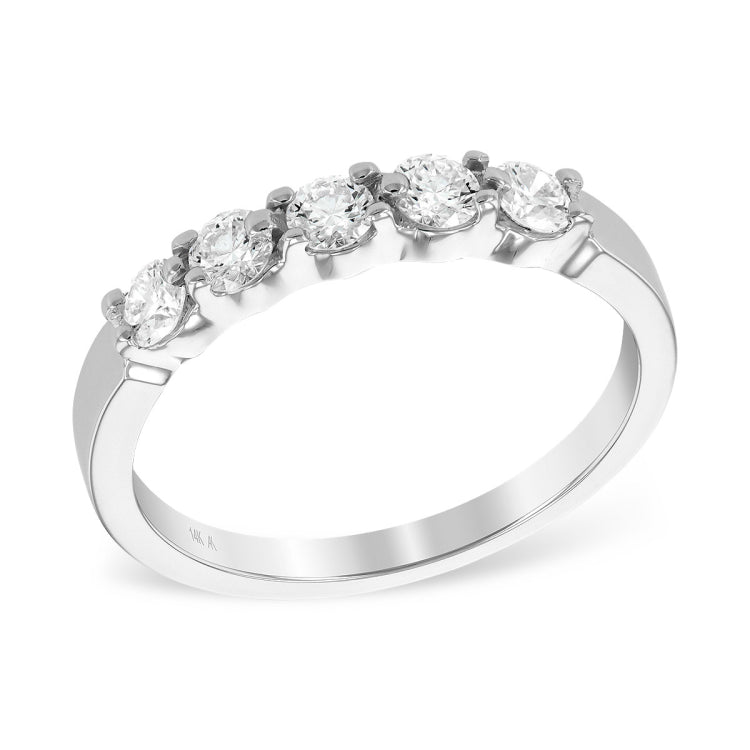 14KT Gold Ladies Diamond Wedding Ring