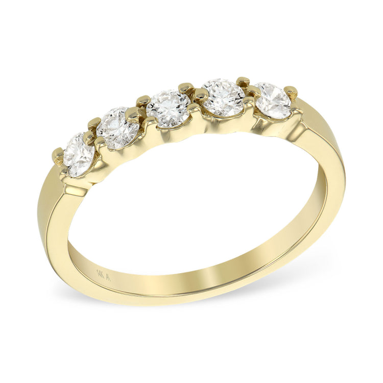 14KT Gold Ladies Diamond Wedding Ring