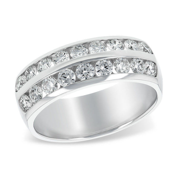14KT Gold Ladies Diamond Wedding Ring