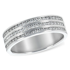 14KT Gold Ladies Diamond Wedding Ring