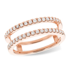 14KT Gold Ladies Diamond Wrap/Guard