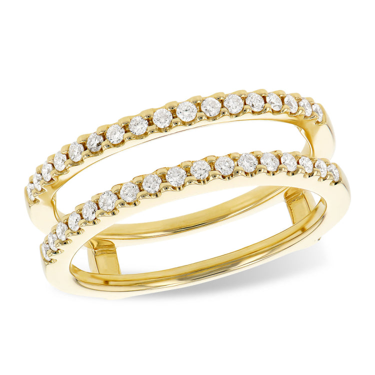 14KT Gold Ladies Diamond Wrap/Guard