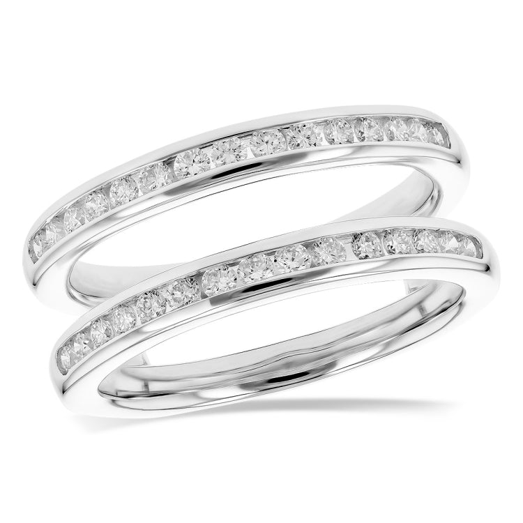 14KT Gold Ladies Diamond Wrap/Guard