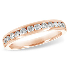 14KT Gold Ladies Diamond Wedding Ring