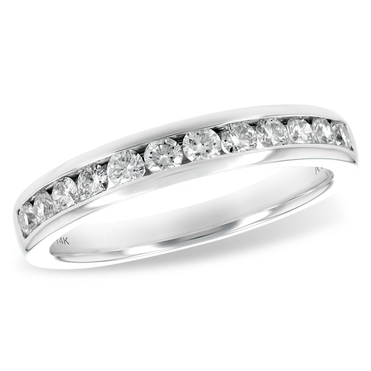 14KT Gold Ladies Diamond Wedding Ring